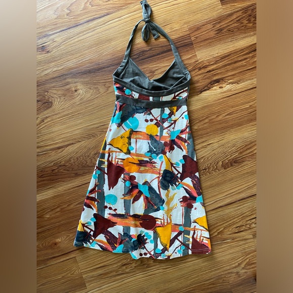 PATAGONIA Iliana Halter Dress River Queen Pickled Ginger - XS - Picture 3 of 7